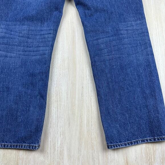 Hope by Ringstrand Soderberg Win Mid Rise Cropped Blue Denim Everyday Jeans 26 - Picture 6 of 13
